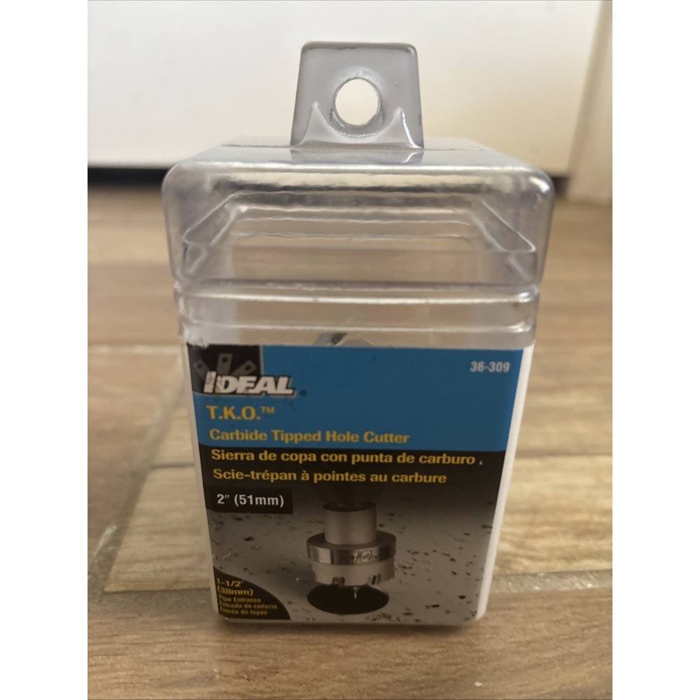 Ideal 36-304 TKO Carbide-Tipped Hole Cutter, 2" (51mm)‎